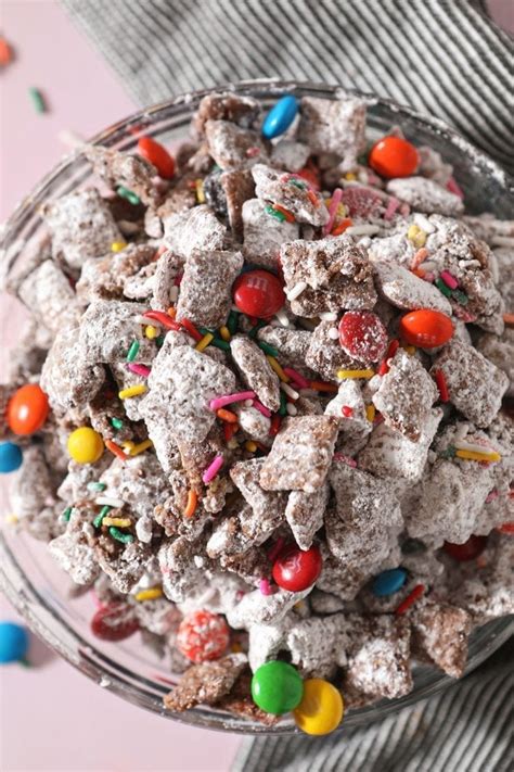 Puppy Chow Recipe On Chex Box