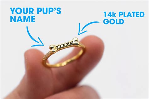 Pupring - Need The Perfect Gift? The Personalized Dog Bone Ring™ Is The Best Gift For Any Occasion. Customize Your Very Own Dog Bone Ring However You Would like! Our Personalized Dog Bone Ring™ Comes In Two Unique Styles, Stainless Steel & Sterling Silver. If You Or Your Partner Loves Your Dog, This Is The Gift For You! 