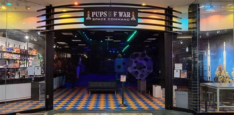 83 reviews of Pups of War Arena "Nerf gun fun! A great place for kids (and adults) to blow off some stream. It's basically like laser tag but with Nerf guns! They have cool places to hide and ramps to roll and run. Party music that hypes you up with occasional DJ announcements. Super friendly staff.. 