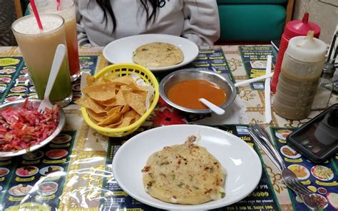 My favorite item is the shrimp pupusa - a couple of these would make a filling meal for $4 (!), with plenty of shrimp. It's incredibly savory, and unlike the other pupuserias around town, the one served here isn't greasy at all. Other great items are the shrimp a la diabla, chicken ranchera, carne de rez, and all of the fried snapper plates.. 