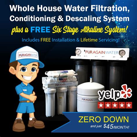 Puragain water reviews. 4 days ago · The Kind E-3000 combines the best of both worlds with the benefits of a whole house water filter and salt-free softener into one compact system. Specifically designed to give you healthy and soft … 