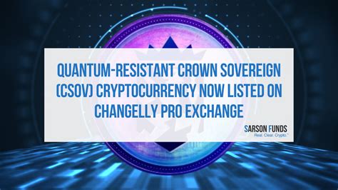 Purchase CSOV - Sarson Funds Cryptocurrency