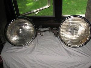 Purchase VINTAGE Chrysler HEADLIGHTS C.M. HALL LAMP CO.