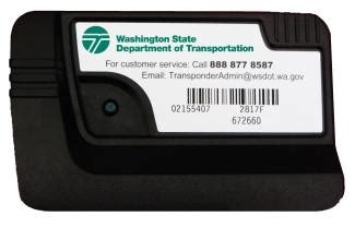 Purchase a transponder WSDOT