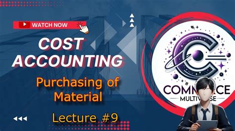 Purchasing of Materials Cost Accounting