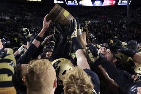 Purdue Dominates Indiana To Regain The Old Oaken Bucket.