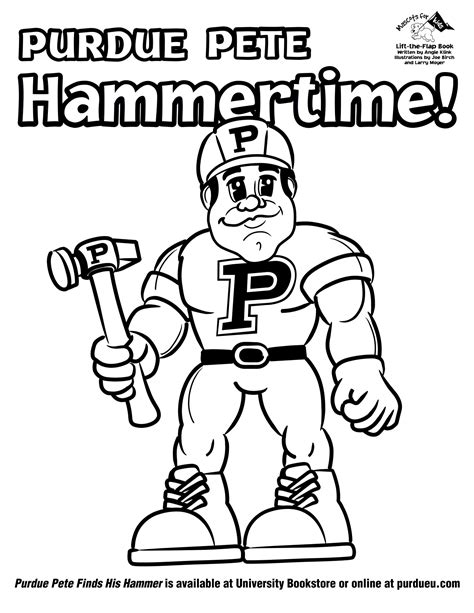 Purdue Logo Coloring Pages Coloring Pages