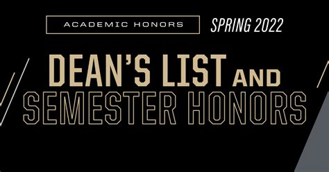 Purdue dean's list requirements. You may receive term honors if, in a given term, you completed at least 10 quarter credit hours and earned a GPA of 3.70 to 3.99 (Dean's List) or 4.0 (Chancellor's List) in an … 
