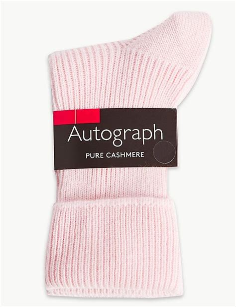 Pure Cashmere Socks Autograph M&S - Marks & Spencer