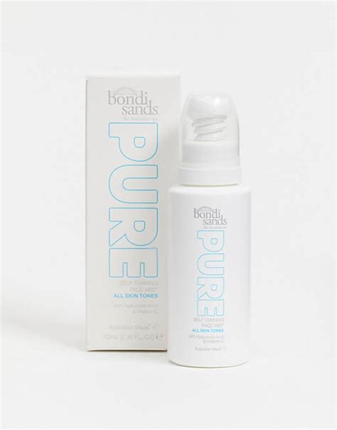 Pure Self Tanning Face Mist Face Tan - Bondi Sands Australia