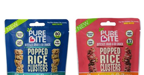Pure bite snacks.  PURE meaning: 1.  3.  See the Pure Difference behind ...
