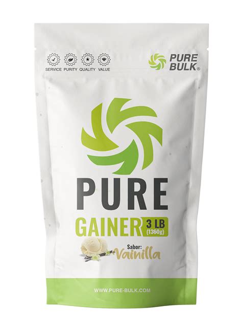 Pure bulk. Other Ingredients: Micellar Casein, Sunflower Lecithin. Contains: Milk. Directions: Add 3 1/2 scoops or 7 Tbsp (30 grams) of powder to 30 ounces of cold water, milk, or your preferred beverage in a shaker cup or blender. Shake for 25-30 seconds. Adjust the amount of liquid used to your desired taste. 