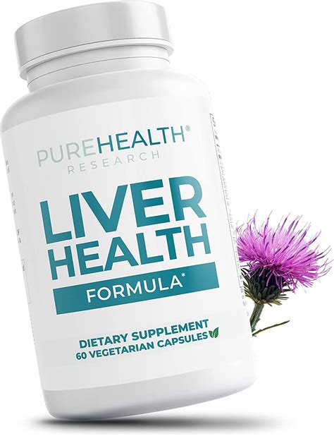 Pure health liver health formula. Find helpful customer reviews and review ratings for PUREHEALTH RESEARCH Liver Health Detox and Cleanse Supplement for Fatty Liver - Liver Support Supplements for Women &amp; Men - Blend with Artichoke Extract, Milk Thistle and Dandelion - 360 Capsules at Amazon.com. Read honest and unbiased product reviews from our users. 