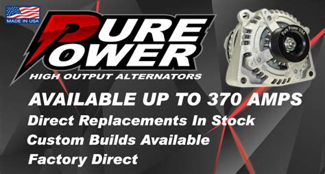 A failing Alternator can cause substantial issues in the operation of your car, so it ought to be promptly maintained. Fixing a worn-out unit in your Ford F150 using a high-quality Pure Energy Alternator is the smart course of action. Ford F150 Alternator. Brand: Pure Energy. Fits Years: 2004, 04. Remanufactured -- With 6S Pulley - 15431