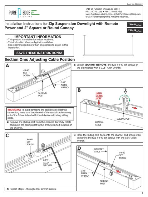 PureEdge Lighting Nova NCM Series Manuals & User Guides