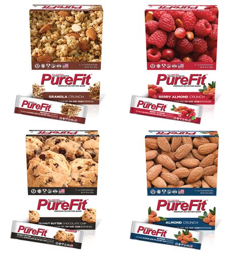 PureFit Nutrition Bars - High Protein Gluten-Free Vegan Nutrition …