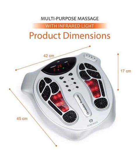 PureMate PM605 Foot Circulation Massager & Therapy, May help …