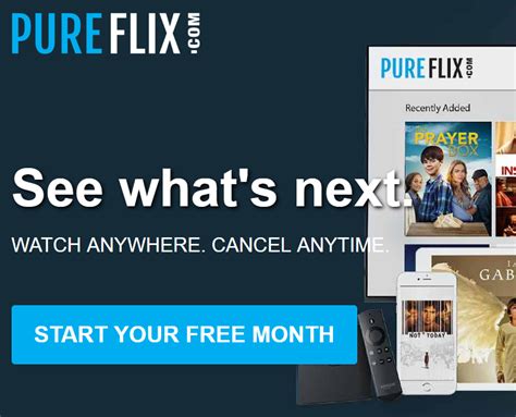 I called Pureflix and asked to cancel my service and receive a refund, even a pro-rated refund minus the month I used, if necessary. The customer service associate told me that the only thing she ....