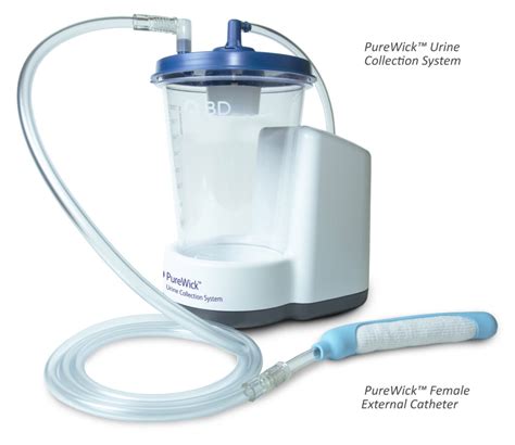 1. Follow instructions for setting up your PureWick™ System For help and detailed instructions, visit our Setting up page. 2. Place the PureWick™ Female External Catheter Perform perineal care and assess skin integrity. Separate legs, gluteus muscles, and labia. Palpate pubic bone as anatomical marker.. 