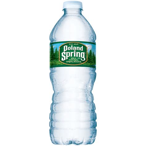 Purified or spring water. 