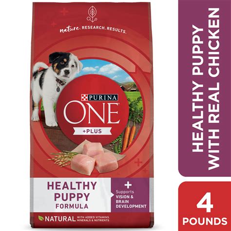 Purina puppy food. Unleash your older dog’s full potential with a dog food specially formulated to support healthy aging. Purina Pro Plan Senior Adult 7+ Shredded Blend Beef and Rice Formula is made with real beef as the #1 ingredient, vitamin A and omega-6 fatty acids to nourish skin and coat, and glucosamine and EPA for joint health and mobility. 