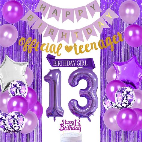 13Th Birthday Gifts for Girls, Happy Birthday Gifts for 13 Year Old Girls