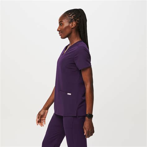 Purple Jam Scrubs, A differential distribution was noted for least