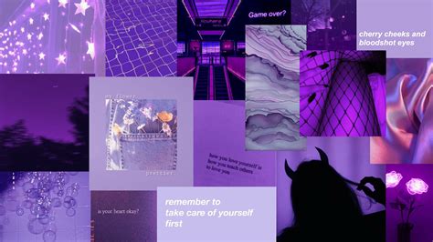 Tons of awesome purple aesthetic collage wallpapers to download for free. You can also upload and share your favorite purple aesthetic collage wallpapers. HD wallpapers and background images. 