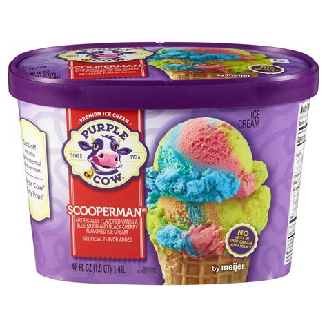 Purple cow ice cream. Sep 5, 2017 · This is a taste test/review of the Purple Cow (Meijer Brand) limited edition Pumpkin Pie Ice Cream. It is pumpkin flavored ice cream with pie chip pieces. It... 