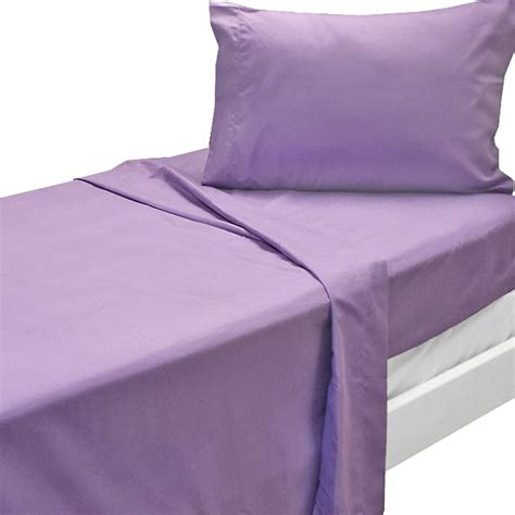 Purple mattress sheets. The Purple Complete Comfort Sheet Set has a custom fabric. The fabric is a soft bamboo fabric alongside rayon from bamboo and brushed on both sides. The sheets are hypoallergenic and antimicrobial, thus making the sheets great for sensitive people. In addition, the fabric is 100% natural and biodegradable. 