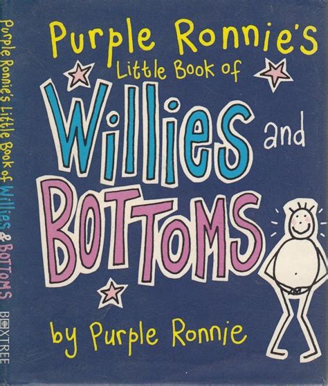 Purple ronnies little guide to willies and bottoms. - Usha janome sewing machine repair manuals.