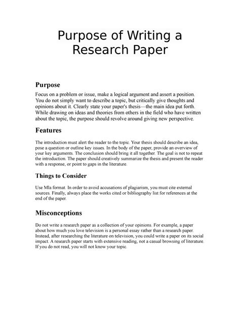 They summarize the approach and purpose of your project and help to focus your research. Your objectives should appear in the introduction of your research paper, at the end of your problem statement. They should: ... Defining a scope can be very useful in any research project, from a research proposal to a thesis or dissertation. A scope is …. 