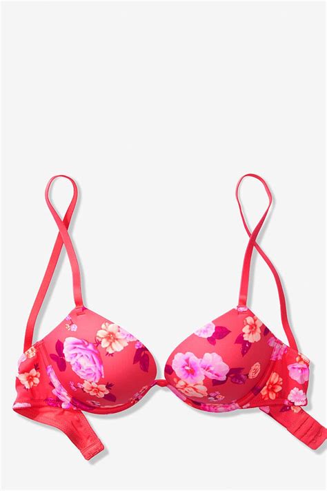Victoria's Secret Bombshell Push Up Bra, Add 2 Cup Sizes, Sexy Straps  (32A-38DDD)