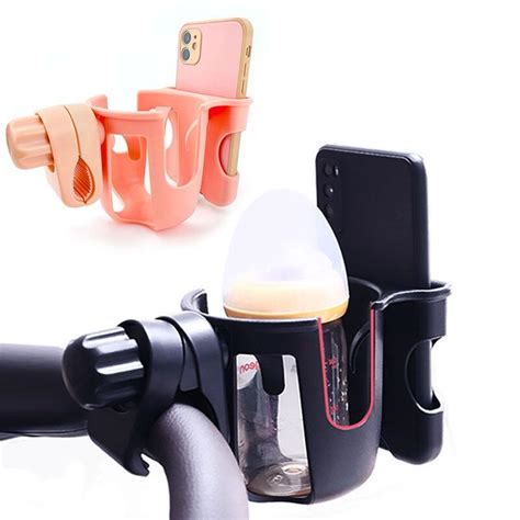 Pushchair Mobile Phone Rack Cup Holder Stroller Bottle Holder Water Cup ...