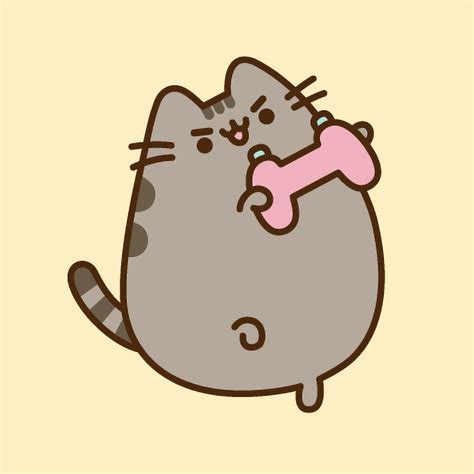 Pusheen - One of Pusheen's favorite things to do is to eat. Pusheen loves to eat all kinds of foods. 💕 Subscribe and hit the 🔔 for more PUSHEEN Videos: ...