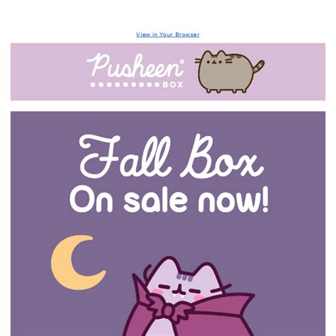 Pusheen Box - Latest Emails, Sales & Deals