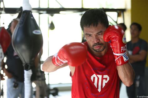 Pushing 40, Pacquiao still pours it all in training Inquirer Sports