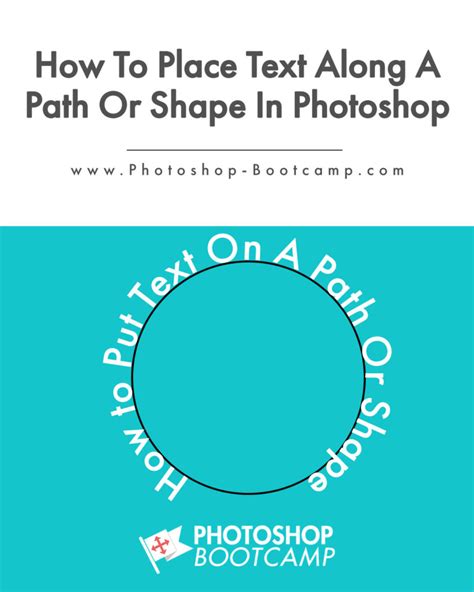 Put Text on a Path or in a Shape in Adobe Photoshop CC