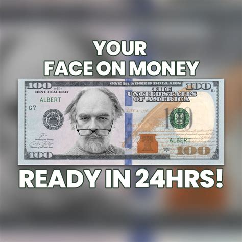 Put your face on money - get personalized money bills - pho