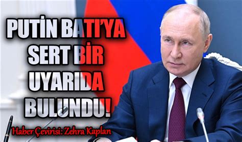 Putin, Amerika'nın Sert bir dille eleştirir, bunu adaletsiz olarak tanımlar,