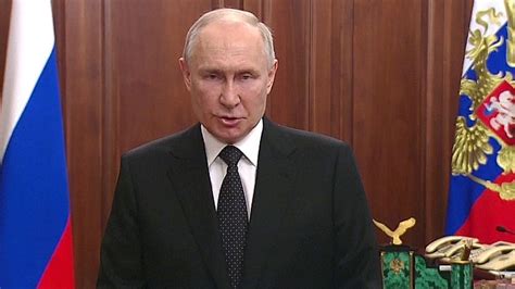 Putin calls armed rebellion by mercenary chief a betrayal and promises to defend Russia