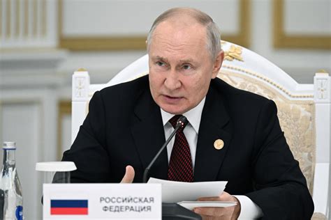 Putin calls for ex-Soviet states to expand their influence and comments on Israel-Hamas war