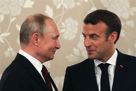 Putin says Macron stopped calling him