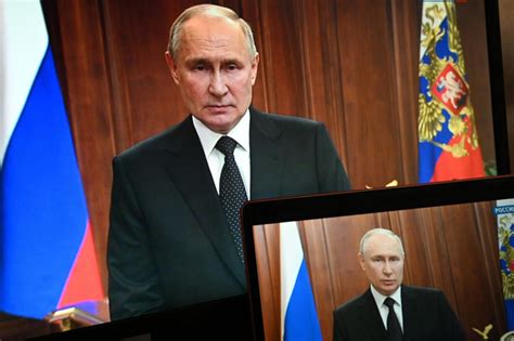 Putin says the aborted rebellion played into the hands of Russia’s enemies