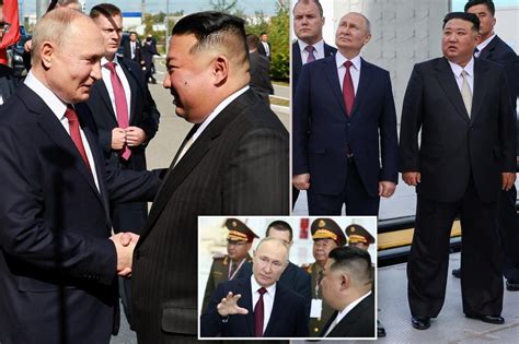 Putin welcomes Kim Jong Un at cosmodrome for meeting that shows how leaders are coming together