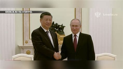 Putin welcomes Xi to Moscow for Chinese leader’s first visit since Russia invaded Ukraine