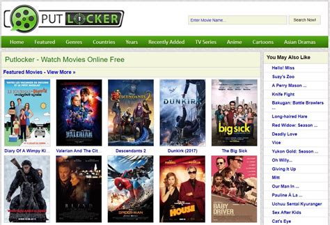 Putlocker free movies. May 4, 2021 · Putlocker was a popular site for streaming movies and TV shows online, but it was shut down in 2016 due to legal issues. If you are looking for some good Putlocker alternatives to watch your favorite content for free, you can check out this list of 11 sites that offer similar features and quality. Whether you want to watch the latest Hollywood blockbusters, classic films, or indie gems, you ... 