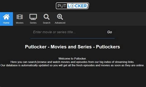 The website's URL was changed to putlocker.bz, 