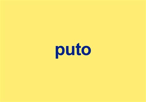 Puto Meaning