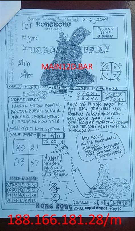 Putra bali hk hari ini. Reseller mandai book time.